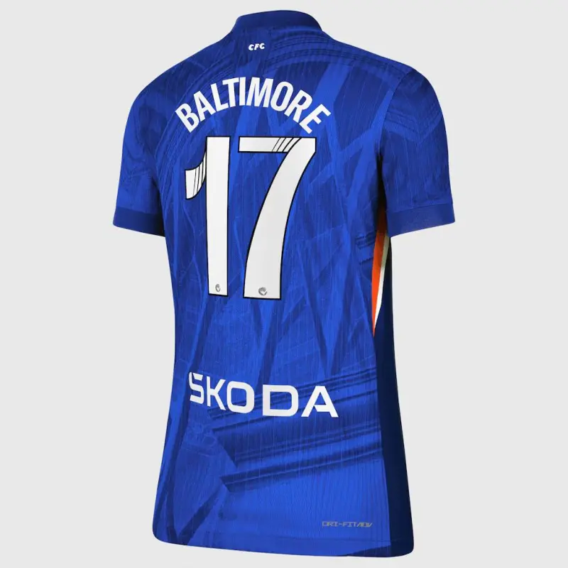 Chelsea chelsea wsl nike dri-fit adv heimspieltrikot 2025-26 – damen mit baltimore 17-aufdruck Trikot - Exklusive Chelsea Fußballbekleidung Chelsea chelsea wsl nike dri-fit adv heimspieltrikot 2025-26 – damen mit baltimore 17-aufdruck Trikot - Exklusive Chelsea Fußballbekleidung