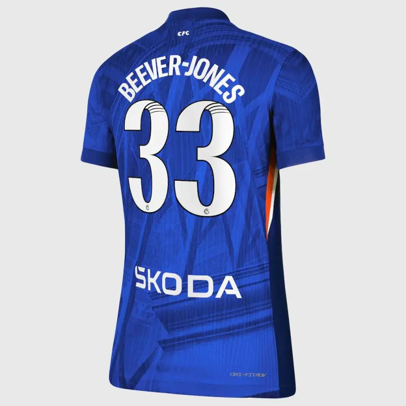 Chelsea chelsea wsl nike dri-fit adv heimspieltrikot 2025-26 – damen mit beever-jones 33-aufdruck Trikot - Exklusive Chelsea Fußballbekleidung Chelsea chelsea wsl nike dri-fit adv heimspieltrikot 2025-26 – damen mit beever-jones 33-aufdruck Trikot - Exklusive Chelsea Fußballbekleidung