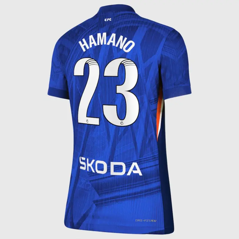 Chelsea chelsea wsl nike dri-fit adv heimspieltrikot 2025-26 – damen mit hamano 23-aufdruck Trikot - Exklusive Chelsea Fußballbekleidung Chelsea chelsea wsl nike dri-fit adv heimspieltrikot 2025-26 – damen mit hamano 23-aufdruck Trikot - Exklusive Chelsea Fußballbekleidung