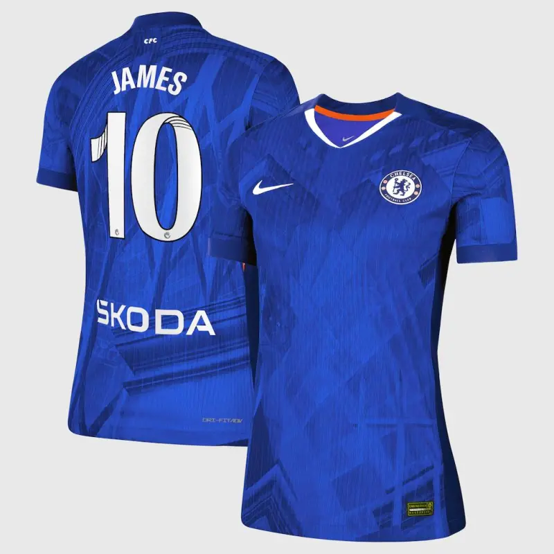 Chelsea chelsea wsl nike dri-fit adv heimspieltrikot 2025-26 – damen mit james 10-aufdruck Trikot - Exklusive Chelsea Fußballbekleidung