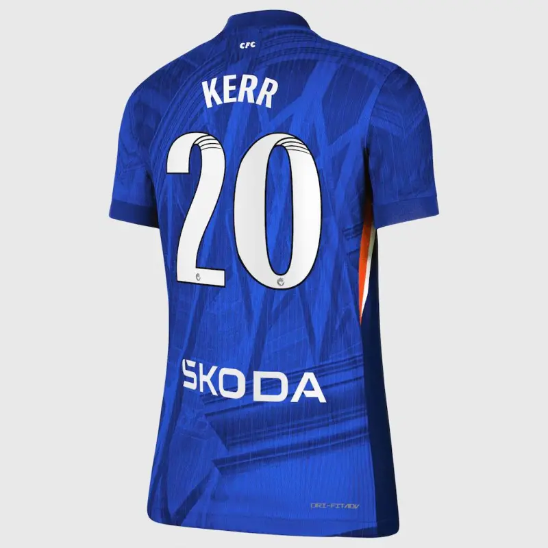 Chelsea chelsea wsl nike dri-fit adv heimspieltrikot 2025-26 – damen mit kerr 20-aufdruck Trikot - Exklusive Chelsea Fußballbekleidung Chelsea chelsea wsl nike dri-fit adv heimspieltrikot 2025-26 – damen mit kerr 20-aufdruck Trikot - Exklusive Chelsea Fußballbekleidung