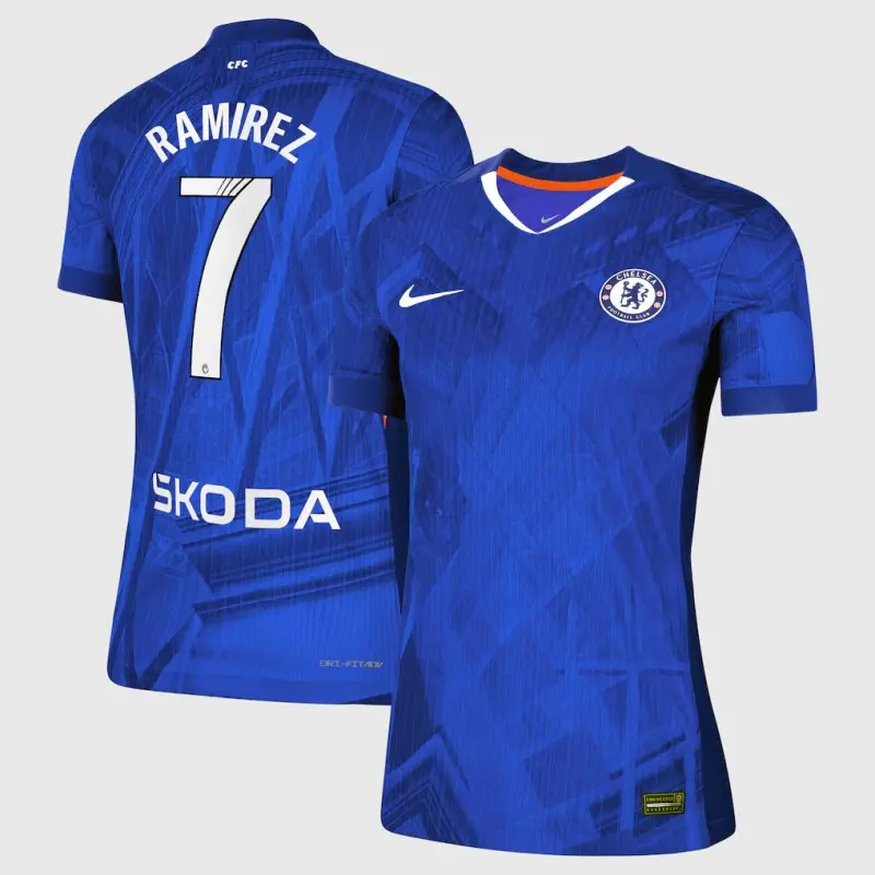 Chelsea chelsea wsl nike dri-fit adv heimspieltrikot 2025-26 – damen mit ramírez 7-aufdruck Trikot - Exklusive Chelsea Fußballbekleidung