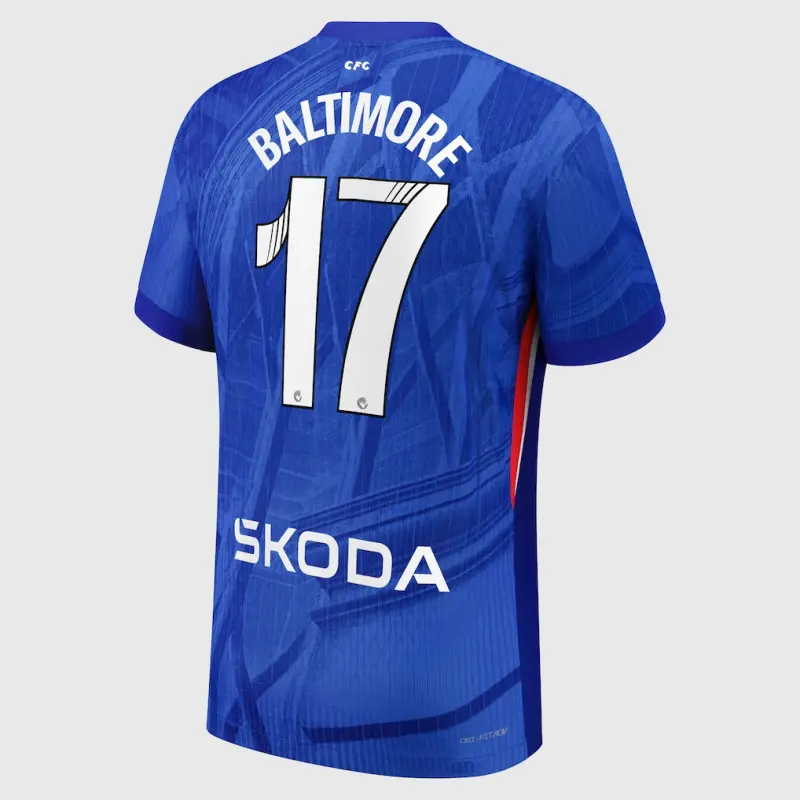 Chelsea chelsea wsl nike dri-fit adv heimspieltrikot 2025-26 – jugendliche mit baltimore 17-aufdruck Trikot - Exklusive Chelsea Fußballbekleidung Chelsea chelsea wsl nike dri-fit adv heimspieltrikot 2025-26 – jugendliche mit baltimore 17-aufdruck Trikot - Exklusive Chelsea Fußballbekleidung