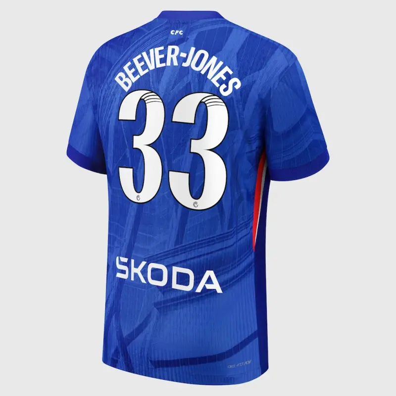 Chelsea chelsea wsl nike dri-fit adv heimspieltrikot 2025-26 – jugendliche mit beever-jones 33-aufdruck Trikot - Exklusive Chelsea Fußballbekleidung Chelsea chelsea wsl nike dri-fit adv heimspieltrikot 2025-26 – jugendliche mit beever-jones 33-aufdruck Trikot - Exklusive Chelsea Fußballbekleidung