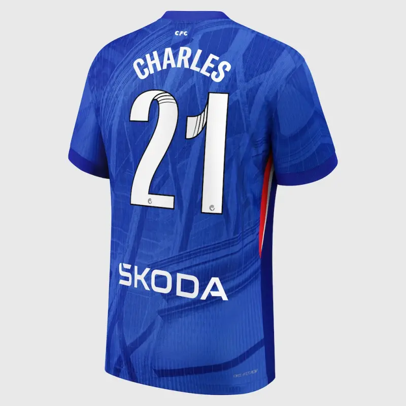 Chelsea chelsea wsl nike dri-fit adv heimspieltrikot 2025-26 – jugendliche mit charles 21-aufdruck Trikot - Exklusive Chelsea Fußballbekleidung Chelsea chelsea wsl nike dri-fit adv heimspieltrikot 2025-26 – jugendliche mit charles 21-aufdruck Trikot - Exklusive Chelsea Fußballbekleidung