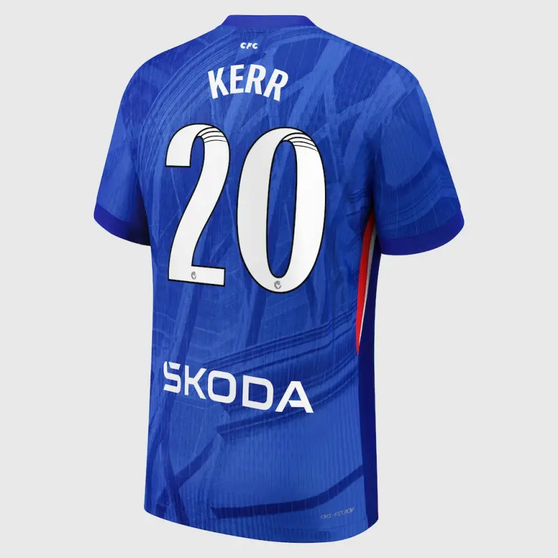 Chelsea chelsea wsl nike dri-fit adv heimspieltrikot 2025-26 – jugendliche mit kerr 20-aufdruck Trikot - Exklusive Chelsea Fußballbekleidung Chelsea chelsea wsl nike dri-fit adv heimspieltrikot 2025-26 – jugendliche mit kerr 20-aufdruck Trikot - Exklusive Chelsea Fußballbekleidung