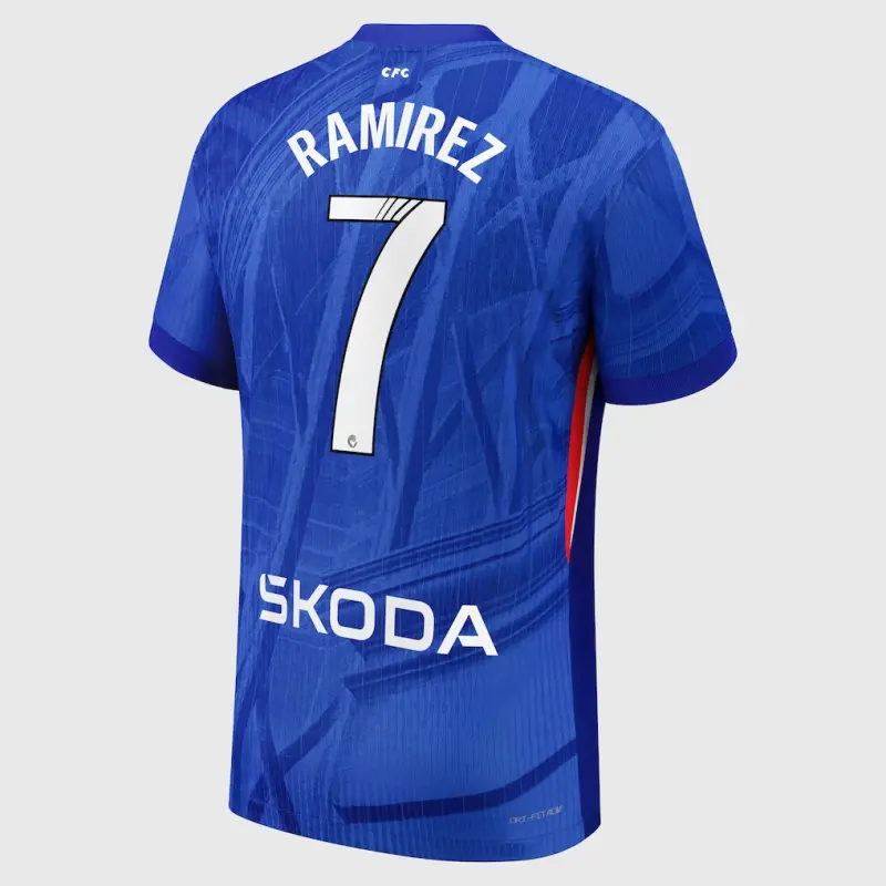 Chelsea chelsea wsl nike dri-fit adv heimspieltrikot 2025-26 – jugendliche mit ramírez 7-aufdruck Trikot - Exklusive Chelsea Fußballbekleidung Chelsea chelsea wsl nike dri-fit adv heimspieltrikot 2025-26 – jugendliche mit ramírez 7-aufdruck Trikot - Exklusive Chelsea Fußballbekleidung