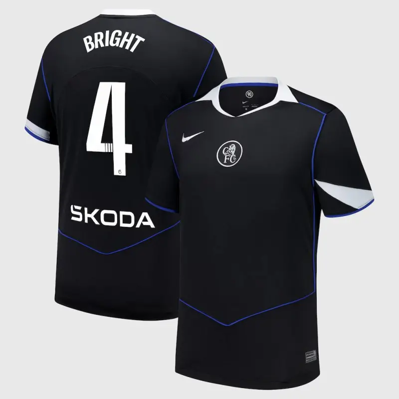 Chelsea chelsea wsl nike drittes stadiontrikot 2025-26 mit bright 4-aufdruck Trikot - Exklusive Chelsea Fußballbekleidung