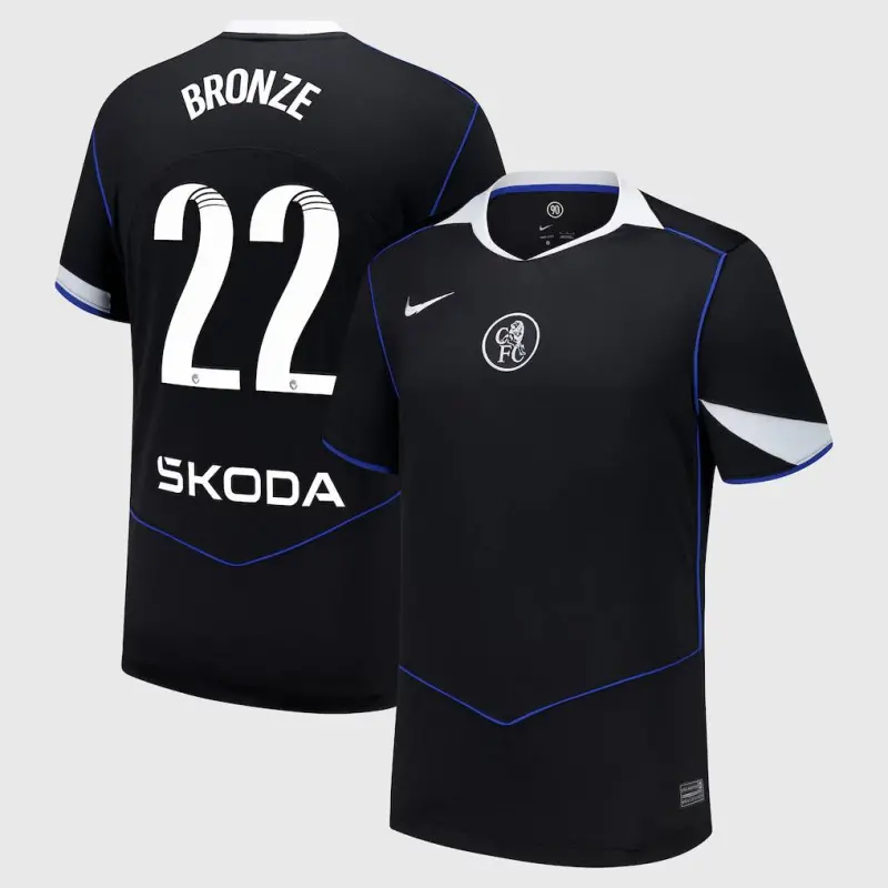 Chelsea chelsea wsl nike drittes stadiontrikot 2025-26 mit bronze 22-aufdruck Trikot - Exklusive Chelsea Fußballbekleidung