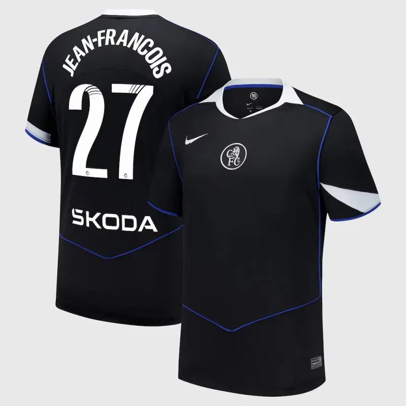 Chelsea chelsea wsl nike drittes stadiontrikot 2025-26 mit jean-francois 27-aufdruck Trikot - Exklusive Chelsea Fußballbekleidung