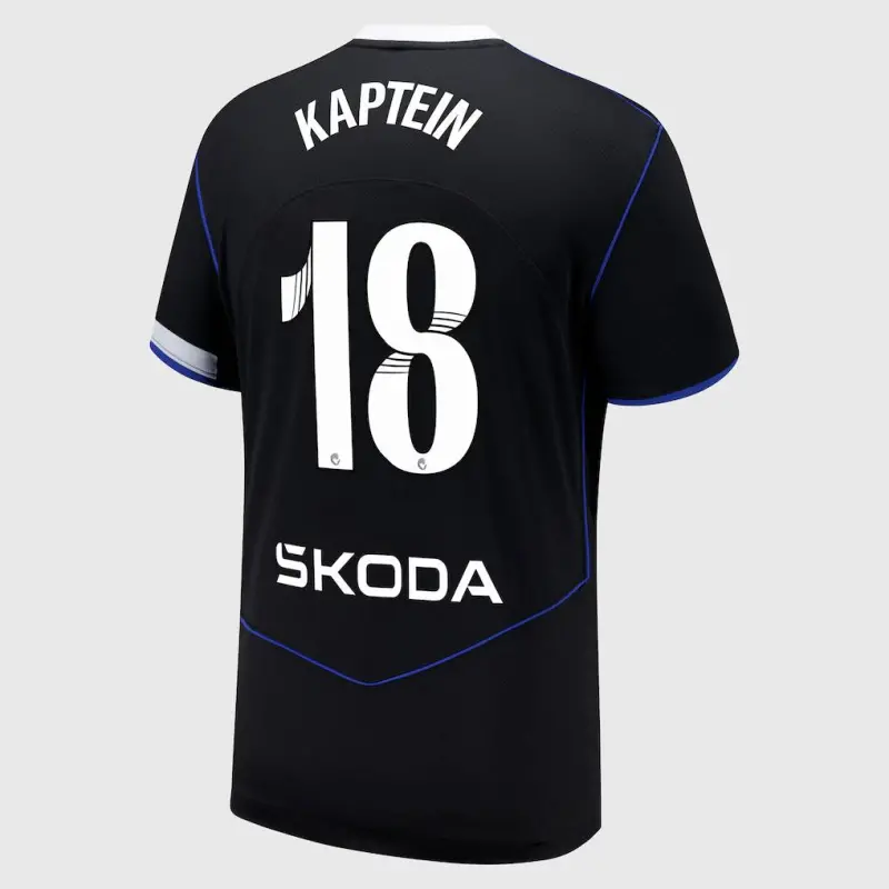 Chelsea chelsea wsl nike drittes stadiontrikot 2025-26 mit kaptein 18-aufdruck Trikot - Exklusive Chelsea Fußballbekleidung Chelsea chelsea wsl nike drittes stadiontrikot 2025-26 mit kaptein 18-aufdruck Trikot - Exklusive Chelsea Fußballbekleidung