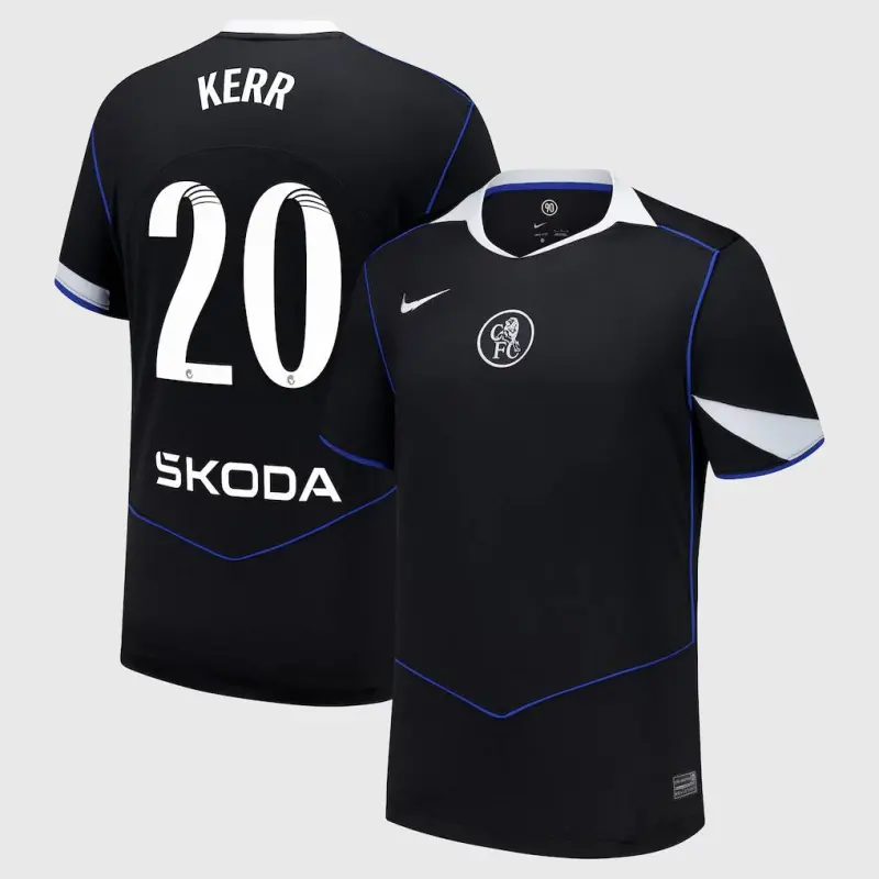 Chelsea chelsea wsl nike drittes stadiontrikot 2025-26 mit kerr 20-aufdruck Trikot - Exklusive Chelsea Fußballbekleidung