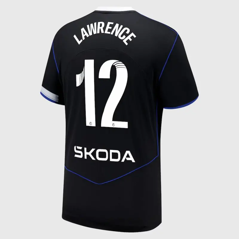 Chelsea chelsea wsl nike drittes stadiontrikot 2025-26 mit lawrence 12-aufdruck Trikot - Exklusive Chelsea Fußballbekleidung Chelsea chelsea wsl nike drittes stadiontrikot 2025-26 mit lawrence 12-aufdruck Trikot - Exklusive Chelsea Fußballbekleidung