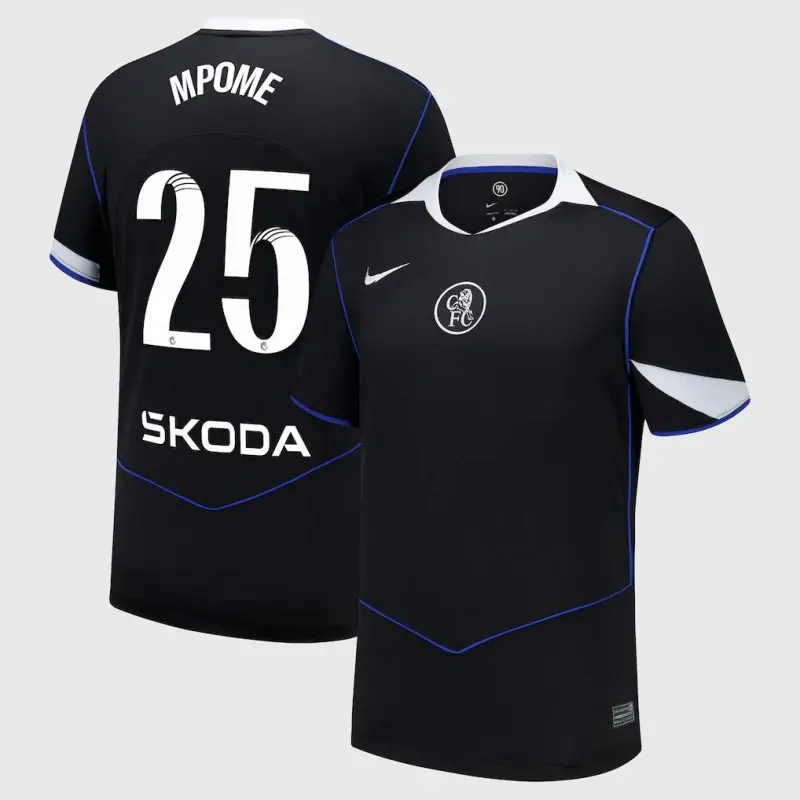 Chelsea chelsea wsl nike drittes stadiontrikot 2025-26 mit mpome 25-aufdruck Trikot - Exklusive Chelsea Fußballbekleidung