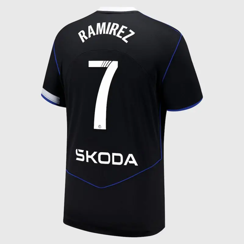 Chelsea chelsea wsl nike drittes stadiontrikot 2025-26 mit ramírez 7-aufdruck Trikot - Exklusive Chelsea Fußballbekleidung Chelsea chelsea wsl nike drittes stadiontrikot 2025-26 mit ramírez 7-aufdruck Trikot - Exklusive Chelsea Fußballbekleidung