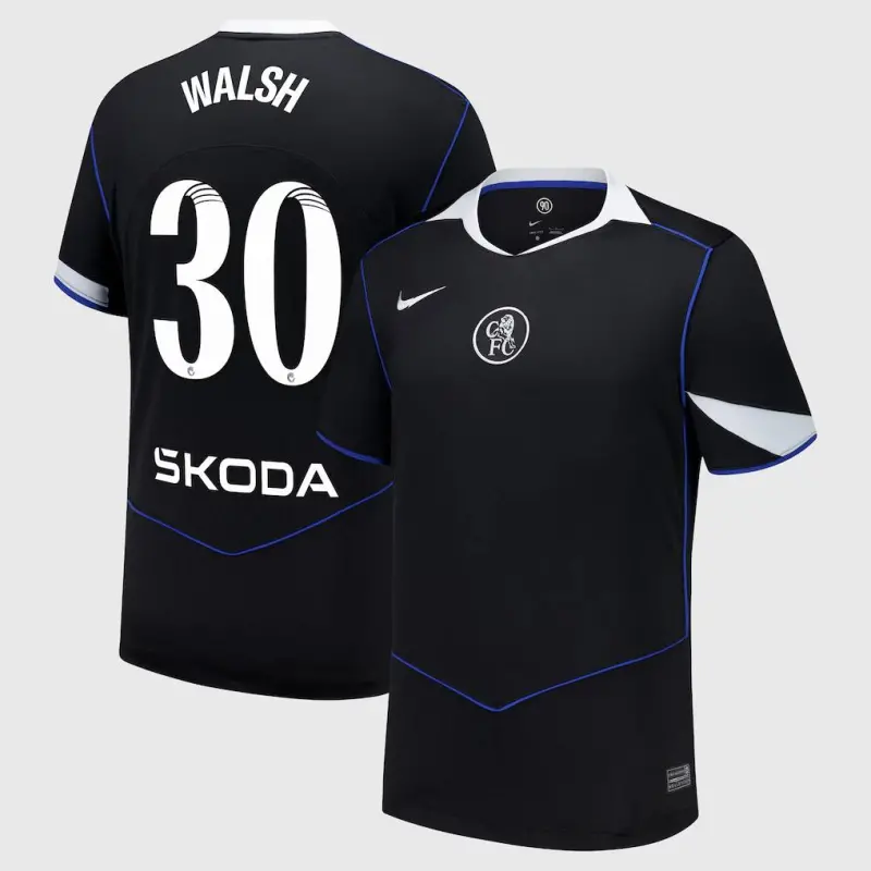 Chelsea chelsea wsl nike drittes stadiontrikot 2025-26 mit walsh 30-aufdruck Trikot - Exklusive Chelsea Fußballbekleidung