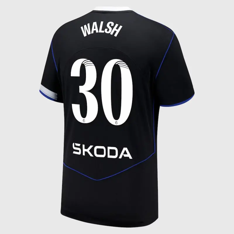 Chelsea chelsea wsl nike drittes stadiontrikot 2025-26 mit walsh 30-aufdruck Trikot - Exklusive Chelsea Fußballbekleidung Chelsea chelsea wsl nike drittes stadiontrikot 2025-26 mit walsh 30-aufdruck Trikot - Exklusive Chelsea Fußballbekleidung