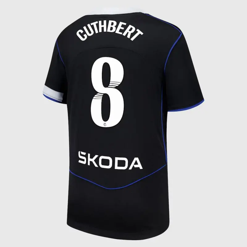 Chelsea chelsea wsl nike drittes stadiontrikot 2025-26 – jugendliche mit cuthbert 8-aufdruck Trikot - Exklusive Chelsea Fußballbekleidung Chelsea chelsea wsl nike drittes stadiontrikot 2025-26 – jugendliche mit cuthbert 8-aufdruck Trikot - Exklusive Chelsea Fußballbekleidung