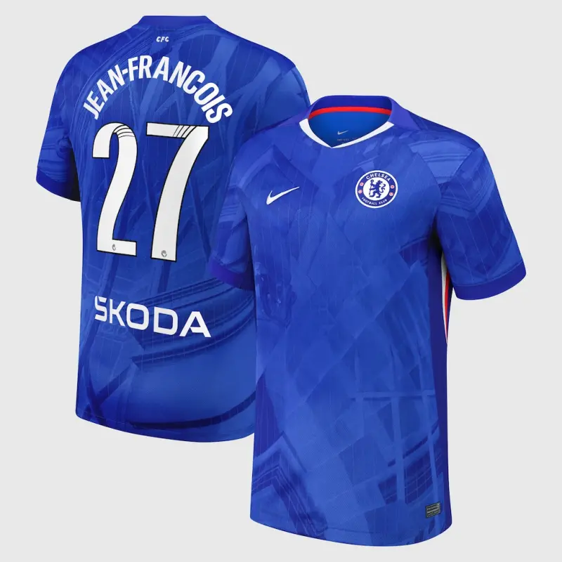 Chelsea chelsea wsl nike heimstadiontrikot 2025-26 mit jean-francois 27-aufdruck Trikot - Exklusive Chelsea Fußballbekleidung