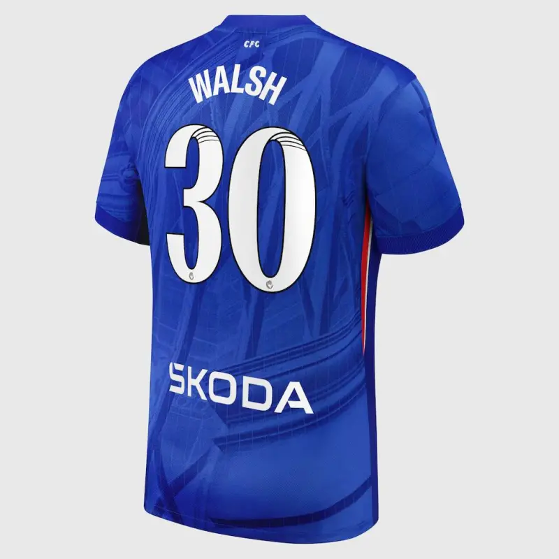 Chelsea chelsea wsl nike heimstadiontrikot 2025-26 mit walsh 30-aufdruck Trikot - Exklusive Chelsea Fußballbekleidung Chelsea chelsea wsl nike heimstadiontrikot 2025-26 mit walsh 30-aufdruck Trikot - Exklusive Chelsea Fußballbekleidung