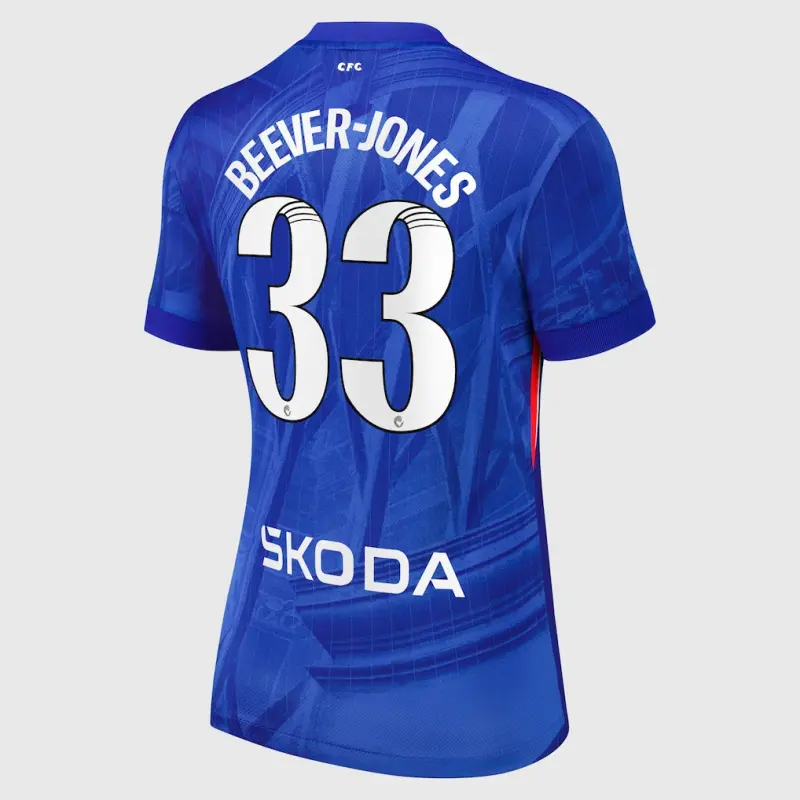 Chelsea chelsea wsl nike heimstadiontrikot 2025-26 – damen mit beever-jones 33-aufdruck Trikot - Exklusive Chelsea Fußballbekleidung Chelsea chelsea wsl nike heimstadiontrikot 2025-26 – damen mit beever-jones 33-aufdruck Trikot - Exklusive Chelsea Fußballbekleidung