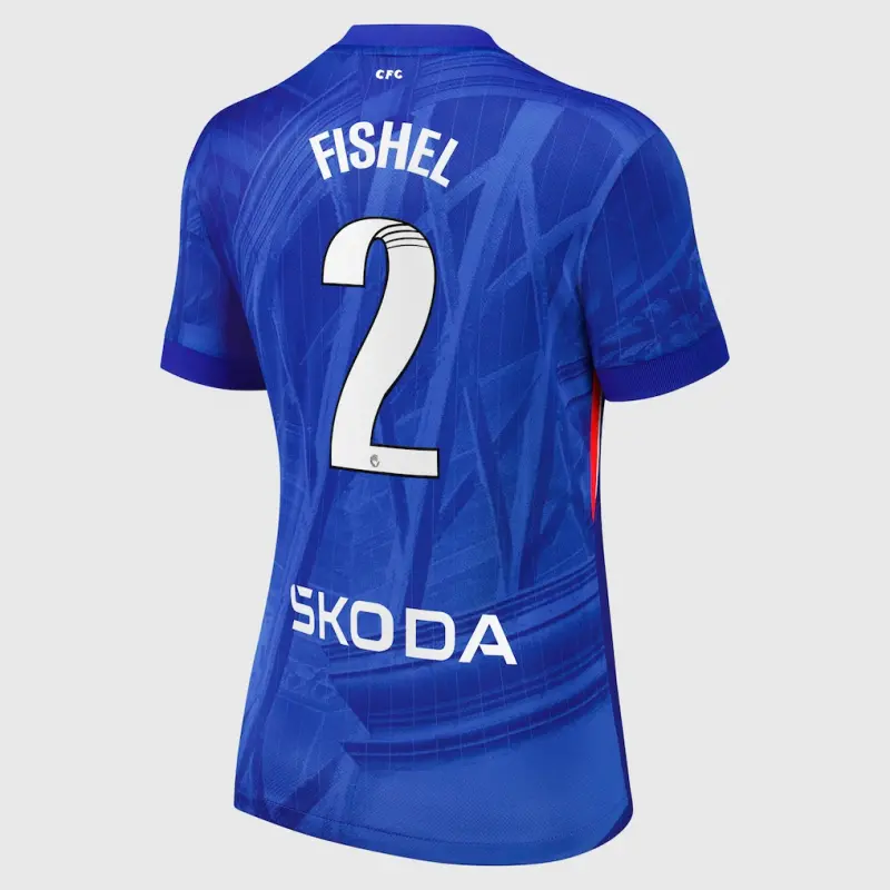 Chelsea chelsea wsl nike heimstadiontrikot 2025-26 – damen mit fishel 2-aufdruck Trikot - Exklusive Chelsea Fußballbekleidung Chelsea chelsea wsl nike heimstadiontrikot 2025-26 – damen mit fishel 2-aufdruck Trikot - Exklusive Chelsea Fußballbekleidung
