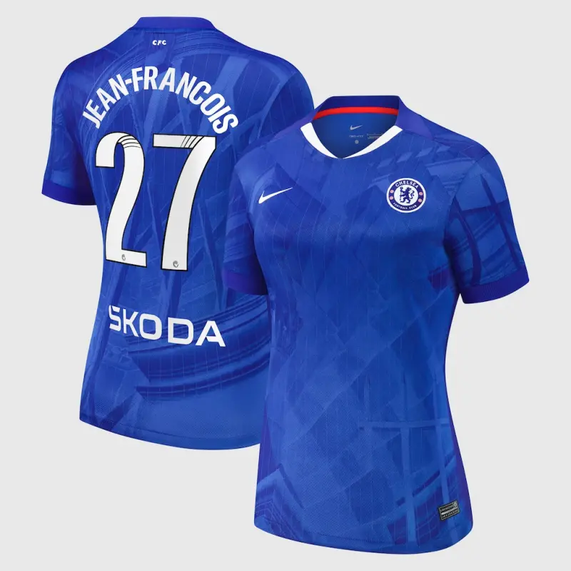 Chelsea chelsea wsl nike heimstadiontrikot 2025-26 – damen mit jean-francois 27-aufdruck Trikot - Exklusive Chelsea Fußballbekleidung