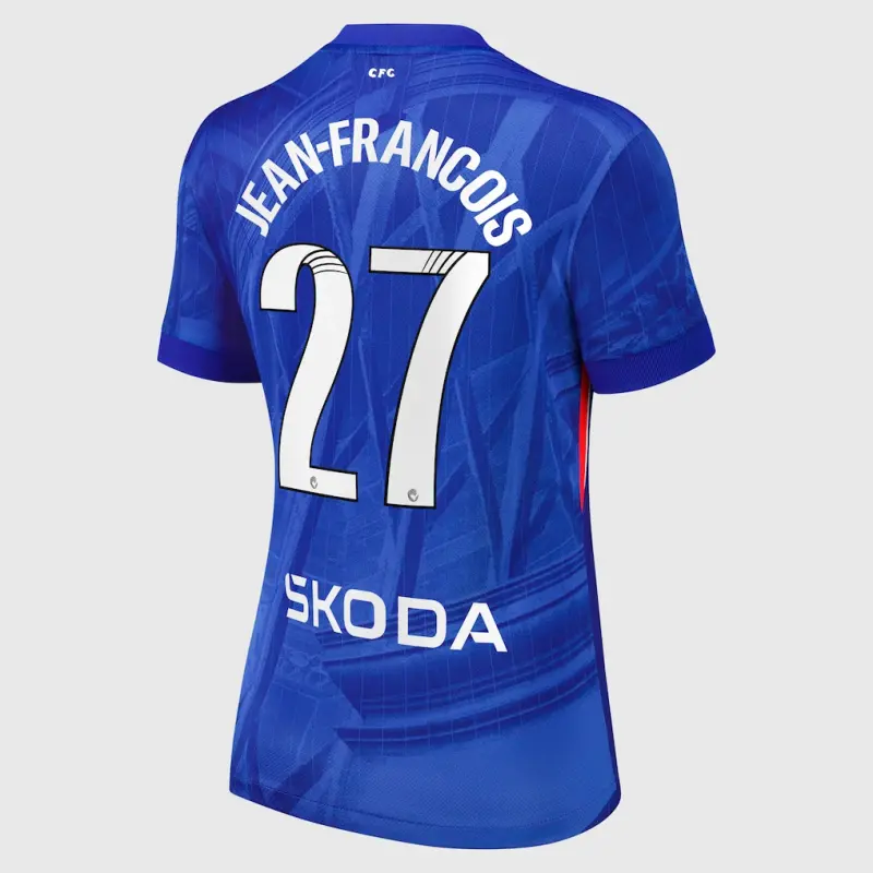 Chelsea chelsea wsl nike heimstadiontrikot 2025-26 – damen mit jean-francois 27-aufdruck Trikot - Exklusive Chelsea Fußballbekleidung Chelsea chelsea wsl nike heimstadiontrikot 2025-26 – damen mit jean-francois 27-aufdruck Trikot - Exklusive Chelsea Fußballbekleidung