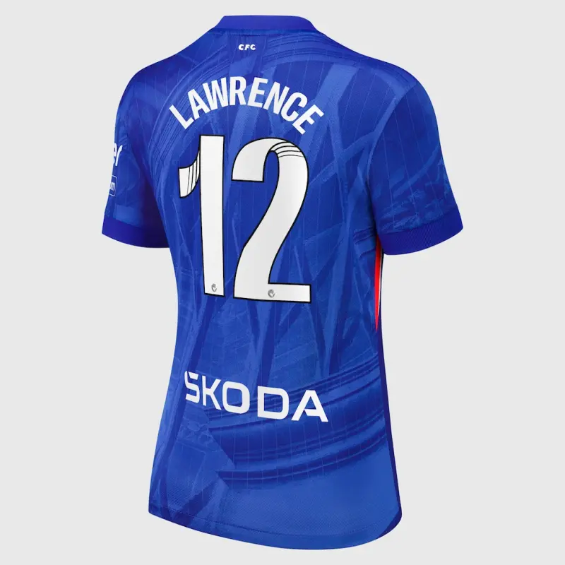 Chelsea chelsea wsl nike heimstadiontrikot 2025-26 – damen mit lawrence 12-aufdruck Trikot - Exklusive Chelsea Fußballbekleidung Chelsea chelsea wsl nike heimstadiontrikot 2025-26 – damen mit lawrence 12-aufdruck Trikot - Exklusive Chelsea Fußballbekleidung