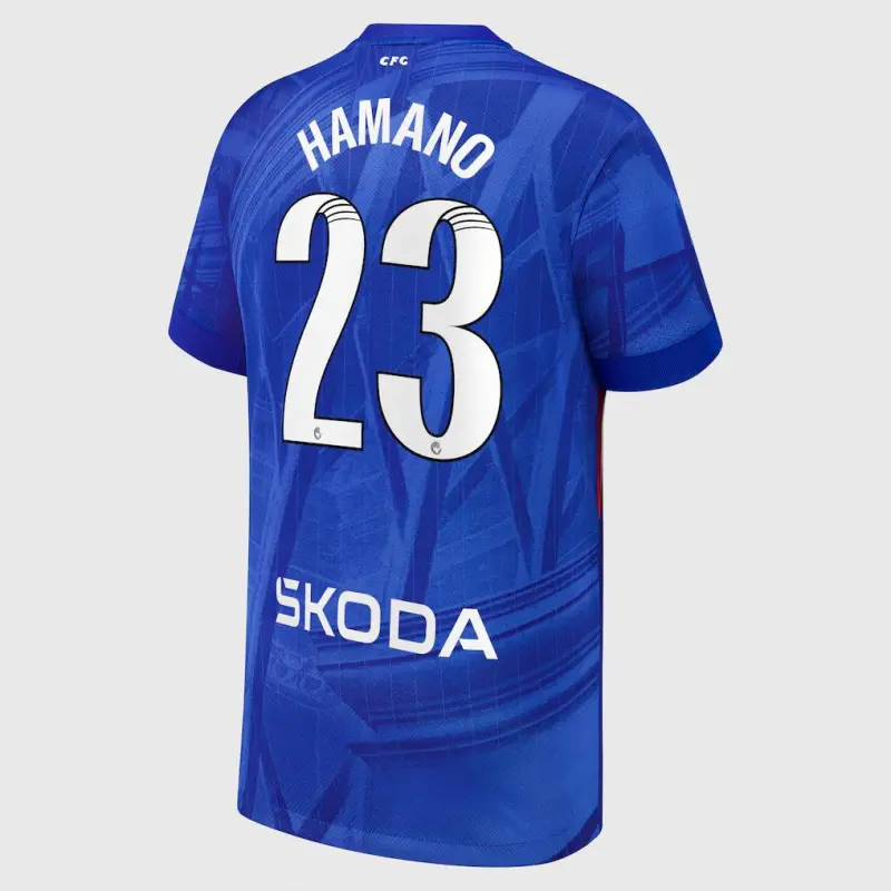 Chelsea chelsea wsl nike heimstadiontrikot 2025-26 – jugendliche mit hamano 23-aufdruck Trikot - Exklusive Chelsea Fußballbekleidung Chelsea chelsea wsl nike heimstadiontrikot 2025-26 – jugendliche mit hamano 23-aufdruck Trikot - Exklusive Chelsea Fußballbekleidung