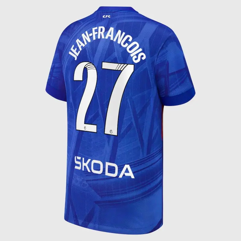 Chelsea chelsea wsl nike heimstadiontrikot 2025-26 – jugendliche mit jean-francois 27-aufdruck Trikot - Exklusive Chelsea Fußballbekleidung Chelsea chelsea wsl nike heimstadiontrikot 2025-26 – jugendliche mit jean-francois 27-aufdruck Trikot - Exklusive Chelsea Fußballbekleidung