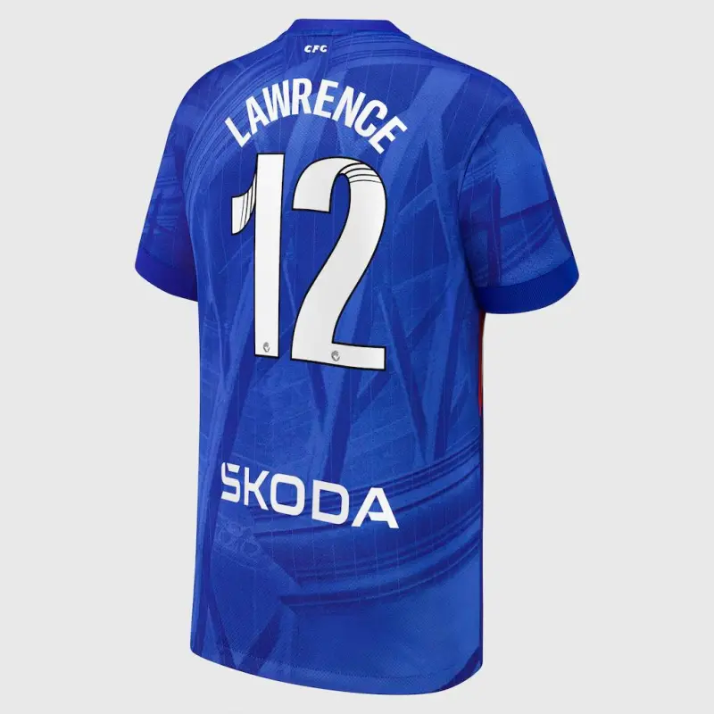 Chelsea chelsea wsl nike heimstadiontrikot 2025-26 – jugendliche mit lawrence 12-aufdruck Trikot - Exklusive Chelsea Fußballbekleidung Chelsea chelsea wsl nike heimstadiontrikot 2025-26 – jugendliche mit lawrence 12-aufdruck Trikot - Exklusive Chelsea Fußballbekleidung