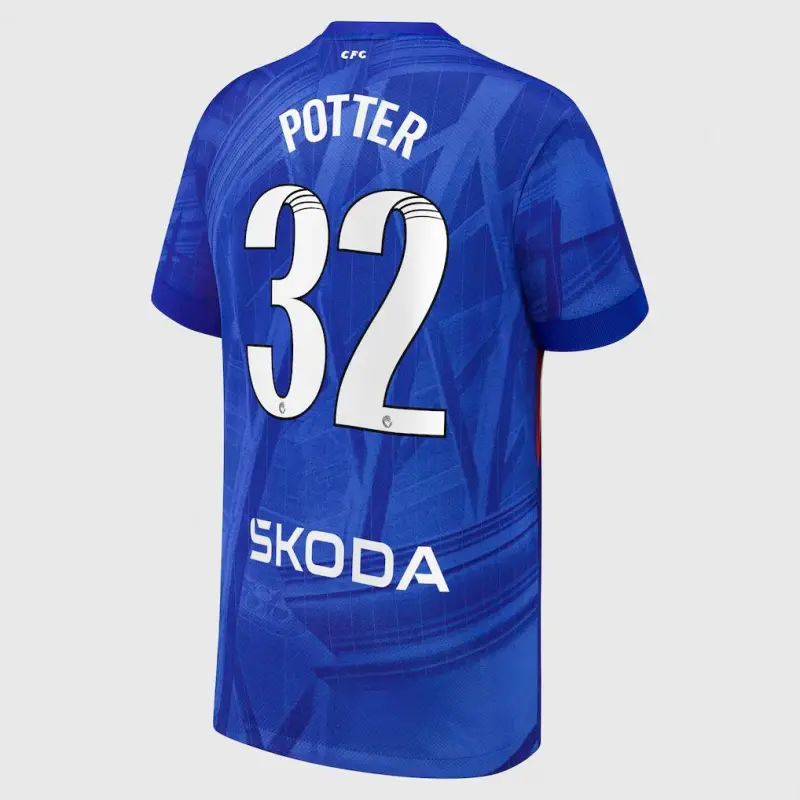 Chelsea chelsea wsl nike heimstadiontrikot 2025-26 – jugendliche mit potter 32-aufdruck Trikot - Exklusive Chelsea Fußballbekleidung Chelsea chelsea wsl nike heimstadiontrikot 2025-26 – jugendliche mit potter 32-aufdruck Trikot - Exklusive Chelsea Fußballbekleidung