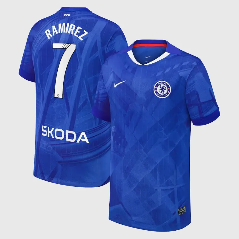 Chelsea chelsea wsl nike heimstadiontrikot 2025-26 – jugendliche mit ramírez 7-aufdruck Trikot - Exklusive Chelsea Fußballbekleidung