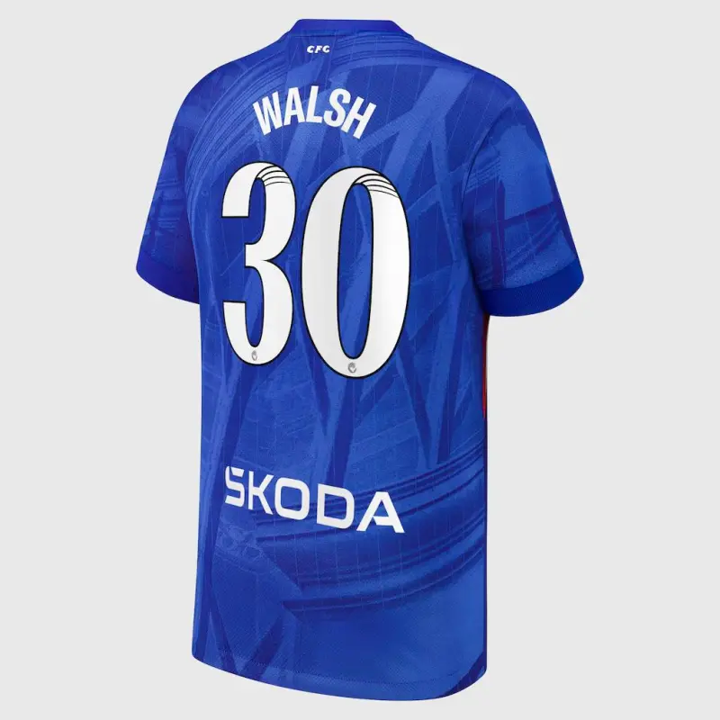 Chelsea chelsea wsl nike heimstadiontrikot 2025-26 – jugendliche mit walsh 30-aufdruck Trikot - Exklusive Chelsea Fußballbekleidung Chelsea chelsea wsl nike heimstadiontrikot 2025-26 – jugendliche mit walsh 30-aufdruck Trikot - Exklusive Chelsea Fußballbekleidung