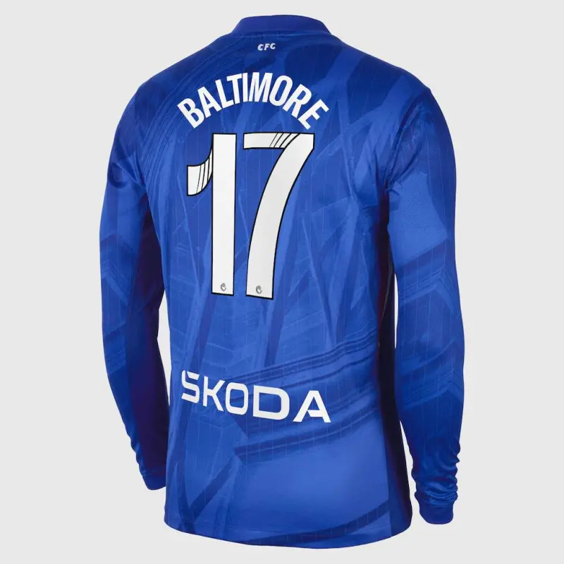 Chelsea chelsea wsl nike heimstadiontrikot 2025-26 – langarm mit baltimore 17-aufdruck Trikot - Exklusive Chelsea Fußballbekleidung Chelsea chelsea wsl nike heimstadiontrikot 2025-26 – langarm mit baltimore 17-aufdruck Trikot - Exklusive Chelsea Fußballbekleidung