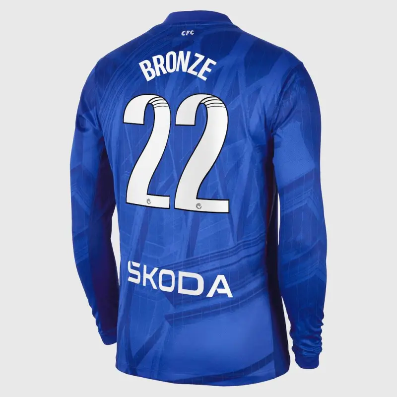 Chelsea chelsea wsl nike heimstadiontrikot 2025-26 – langarm mit bronze 22-aufdruck Trikot - Exklusive Chelsea Fußballbekleidung Chelsea chelsea wsl nike heimstadiontrikot 2025-26 – langarm mit bronze 22-aufdruck Trikot - Exklusive Chelsea Fußballbekleidung