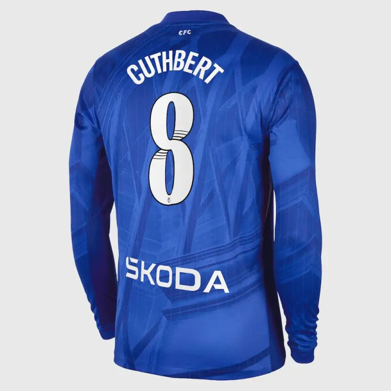 Chelsea chelsea wsl nike heimstadiontrikot 2025-26 – langarm mit cuthbert 8-aufdruck Trikot - Exklusive Chelsea Fußballbekleidung Chelsea chelsea wsl nike heimstadiontrikot 2025-26 – langarm mit cuthbert 8-aufdruck Trikot - Exklusive Chelsea Fußballbekleidung
