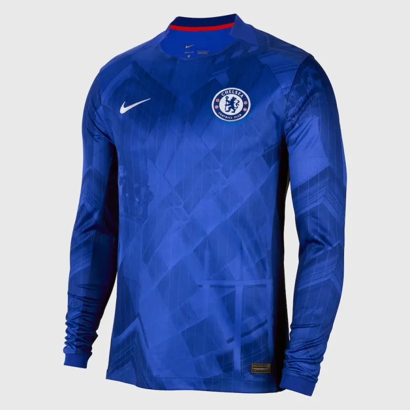 Chelsea chelsea wsl nike heimstadiontrikot 2025-26 – langarm mit lawrence 12-aufdruck Trikot - Exklusive Chelsea Fußballbekleidung
