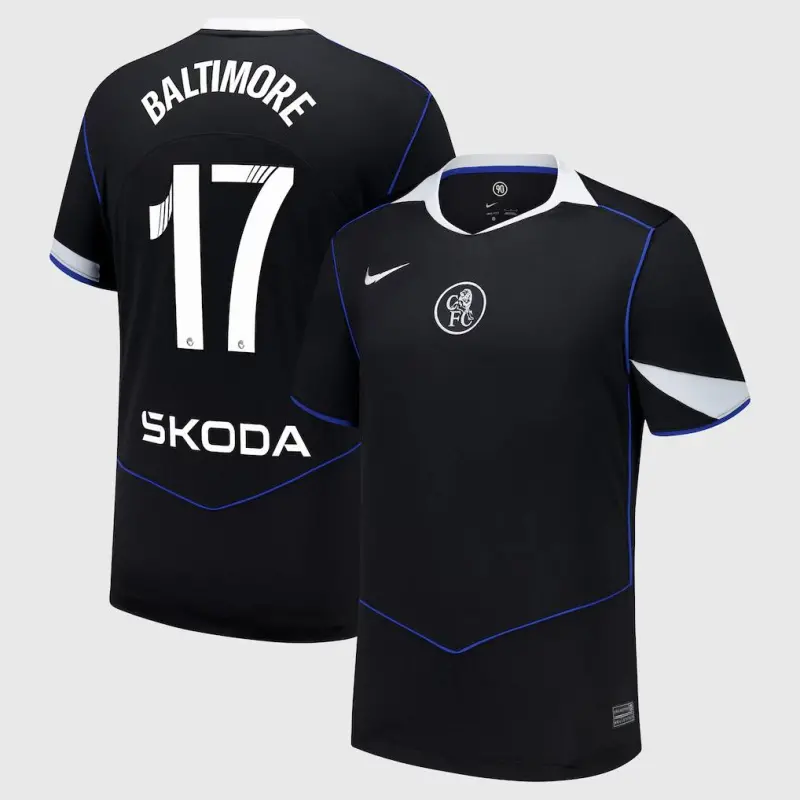 Chelsea chelsea wsl nike third stadium shirt 2025-26 mit baltimore 17 aufdruck Trikot - Exklusive Chelsea Fußballbekleidung