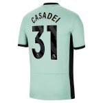 Chelsea chelsea nike drittes stadion-sponsor-trikot 2023-24 mit casadei 31-aufdruck Trikot - Exklusive Chelsea Fußballbekleidung