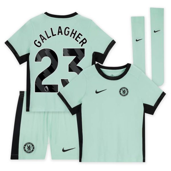 Chelsea chelsea nike drittes stadiontrikot 2023-24 – kleine kinder mit gallagher 23-aufdruck Trikot - Exklusive Chelsea Fußballbekleidung