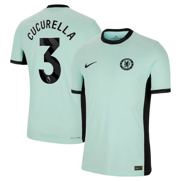 Chelsea chelsea nike drittes vapor match shirt 2023-24 mit cucurella 3-aufdruck Trikot - Exklusive Chelsea Fußballbekleidung