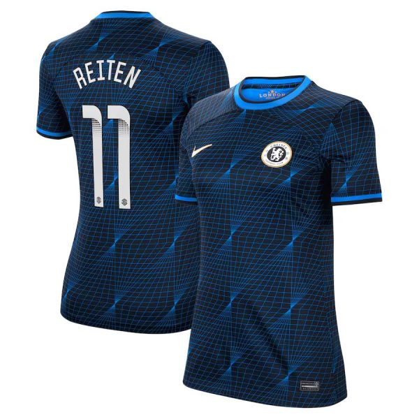 Chelsea chelsea wsl nike auswärtsstadiontrikot 2023-24 – damen mit reiten 11-aufdruck Trikot - Exklusive Chelsea Fußballbekleidung