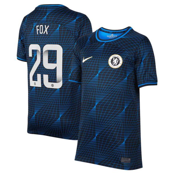 Chelsea chelsea wsl nike auswärtsstadiontrikot 2023-24 – kinder – jorja fox 29 Trikot - Exklusive Chelsea Fußballbekleidung