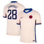 Chelsea chelsea wsl nike auswärtsstadiontrikot 2024-25 mit Čanković 28-aufdruck Trikot - Exklusive Chelsea Fußballbekleidung