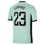 Chelsea chelsea wsl nike drittes stadion-sponsor-trikot 2023-24 mit hamano 23-aufdruck Trikot - Exklusive Chelsea Fußballbekleidung
