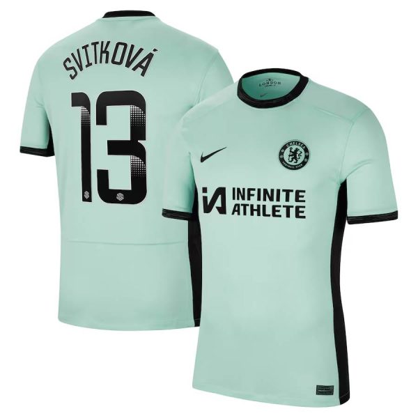 Chelsea chelsea wsl nike drittes stadion-sponsor-trikot 2023-24 mit svitková 13-aufdruck Trikot - Exklusive Chelsea Fußballbekleidung