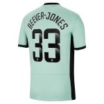 Chelsea chelsea wsl nike drittes stadiontrikot 2023-24 mit beever-jones 33 aufdruck Trikot - Exklusive Chelsea Fußballbekleidung
