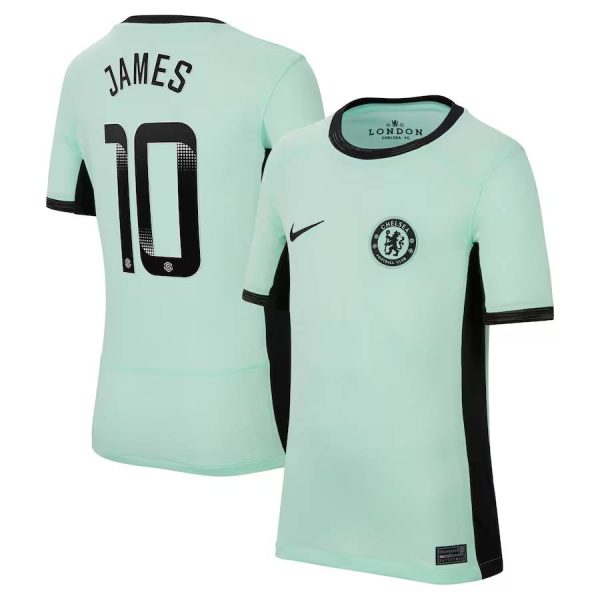 Chelsea chelsea wsl nike drittes stadiontrikot 2023-24 – kinder mit james 10-aufdruck Trikot - Exklusive Chelsea Fußballbekleidung
